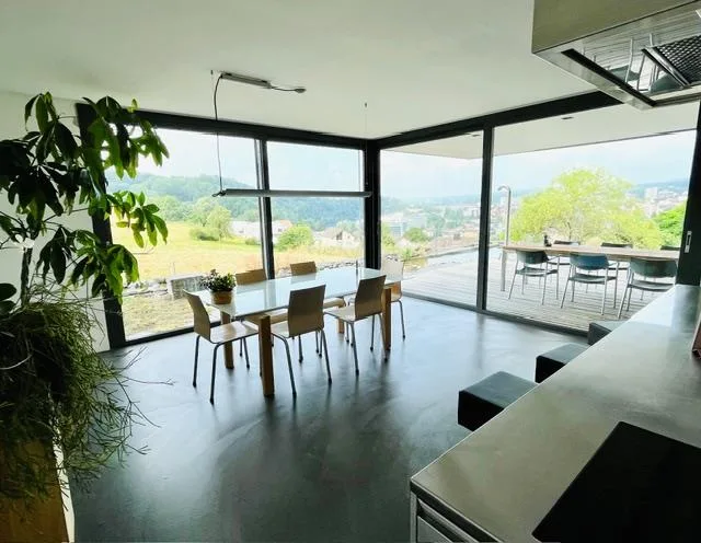Wohnen mit Weitblick - 5.5-Zimmer-Einfamilienhaus mit Naturpool. – foto 2 di 17