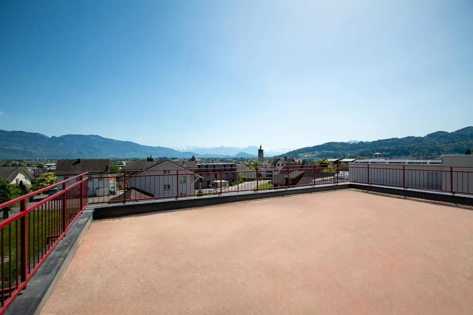 3½-Zimmer-Attikawohnung mit grosser Terrasse und toller Aussicht – Foto 3 von 20