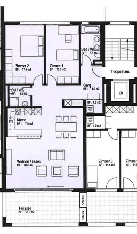 Sonnige 3.5-Zimmerwohnung in Baar zu vermieten – photo 10 sur 10