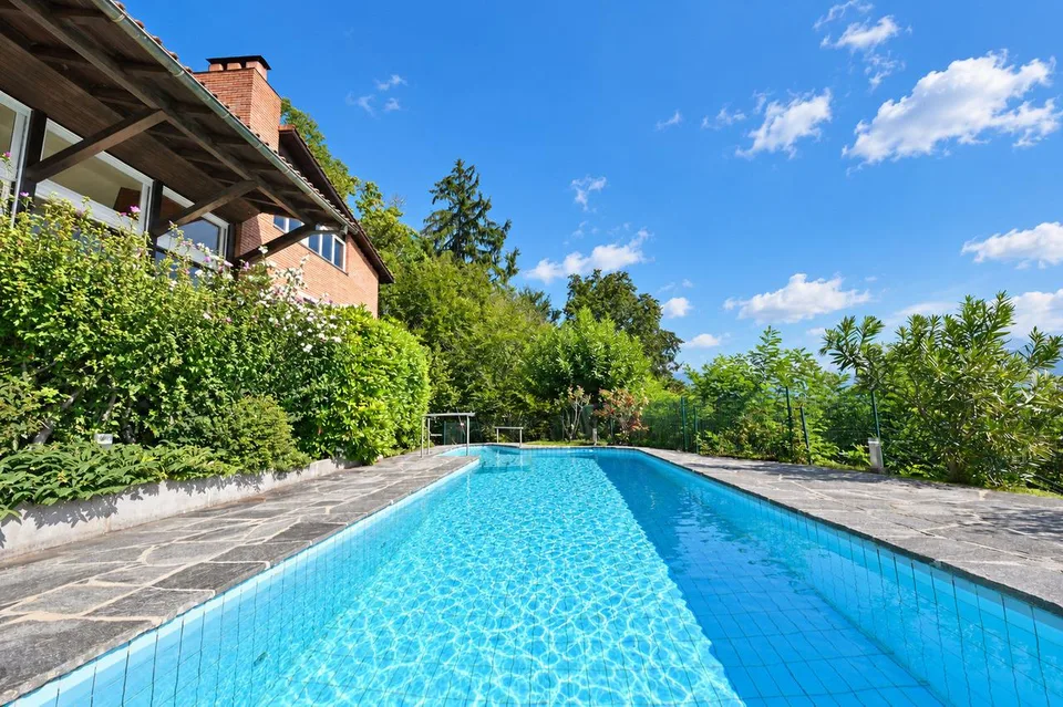 Villa d’Autore: vista golfo Lugano e Agno. Sito altamente energetico – photo 6 sur 30