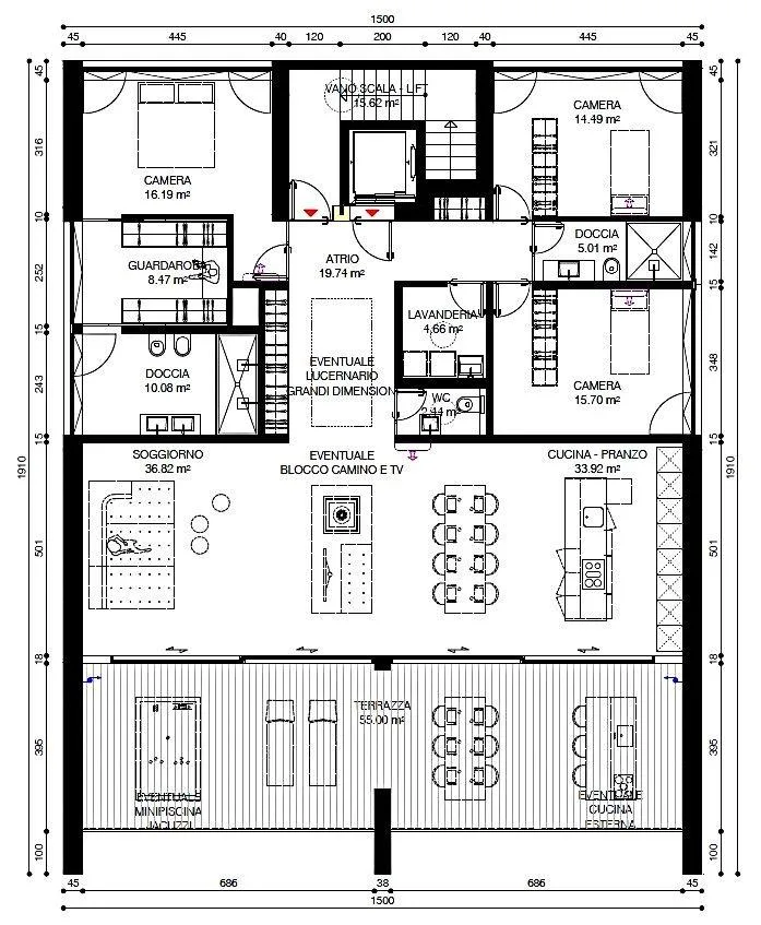 Exklusive Attikawohnung mit grosser gedeckter Terrasse – 3 Parkplätze inklusive – Foto 28 von 28