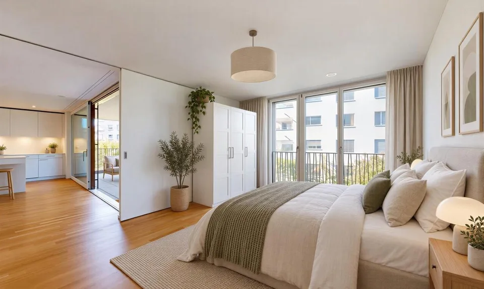 Grpsszügige 4.5 Zimmer-Wohnung mit 2 Balkonen in Lenzburg – Foto 4 von 11