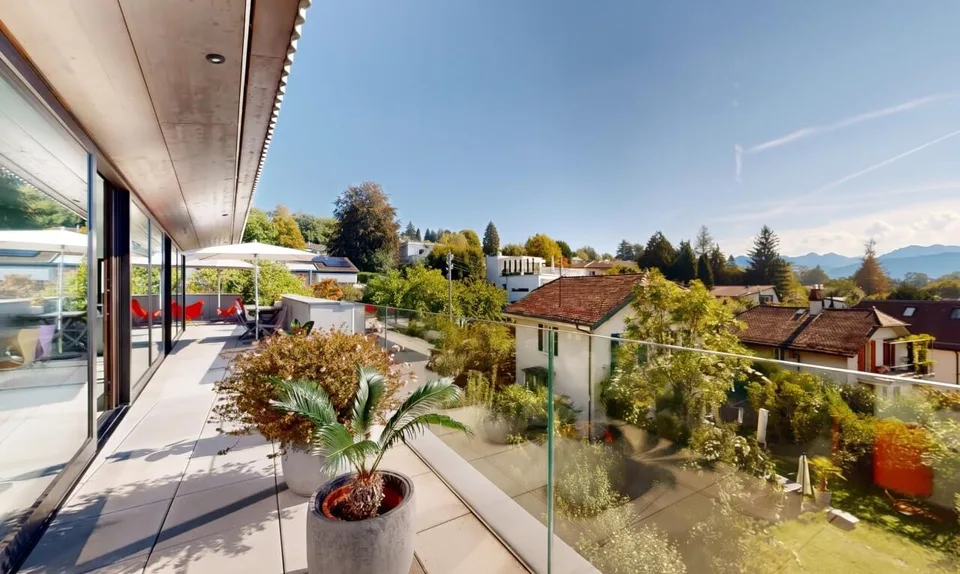 Magnifique appartement en attique au calme absolu à Chailly – Foto 8 von 11