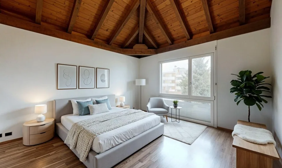 5 Zimmer Attikawohnung in St-Blaise – Foto 8 von 13