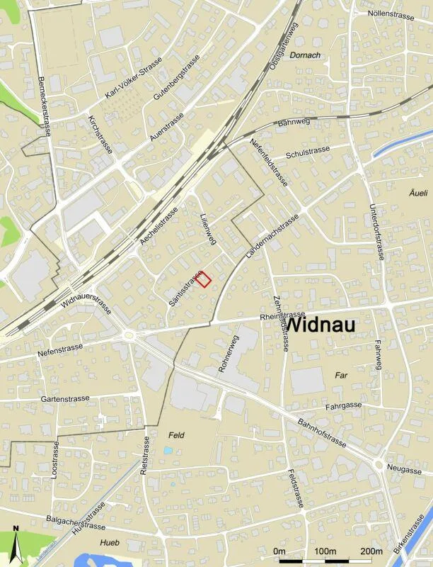 Älteres EFH / Bauland, Säntisstrasse 12, 9435 Heerbrugg (Au) – Foto 15 von 16