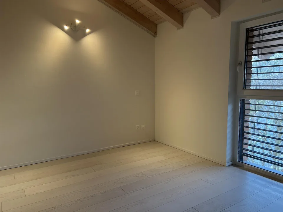 Moderno attico con tetto a vista in vendita a Cadro – photo 13 of 15