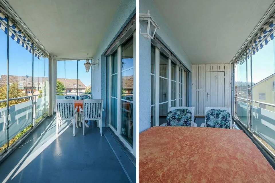 Appartement spacieux 3.5 pièces dans un emplacement extrêmement central et ensoleillé à Fislisbach près de Baden ! – photo 9 sur 13