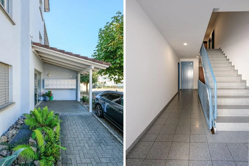 Appartement spacieux 3.5 pièces dans un emplacement extrêmement central et ensoleillé à Fislisbach près de Baden ! – photo 2 sur 13