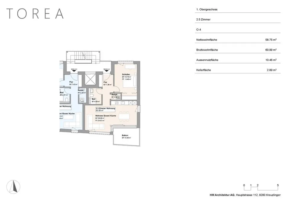 TOREA - 2½-Zimmer Wohnungen für Singles und Paare – photo 2 sur 5