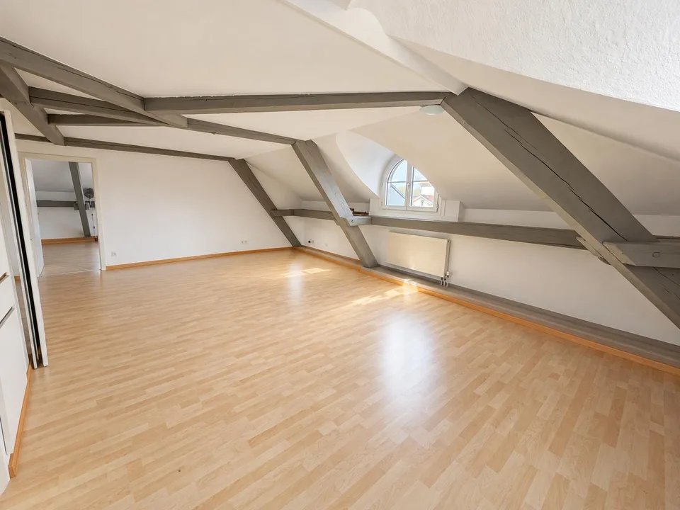 Charmante 2.5-Zimmer-Dachwohnung mit schöner Aussicht – photo 4 sur 14