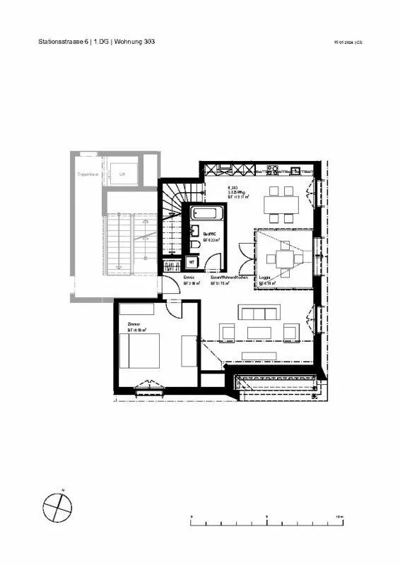 3.5 ZW - Maisonette in der Zentrumsüberbauung Arnegg – Foto 11 von 11