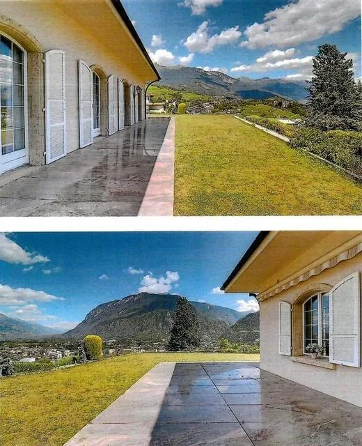 Villa de maître sur les hauts de Sierre - vue dégagée et propriété ... – Foto 3 von 11