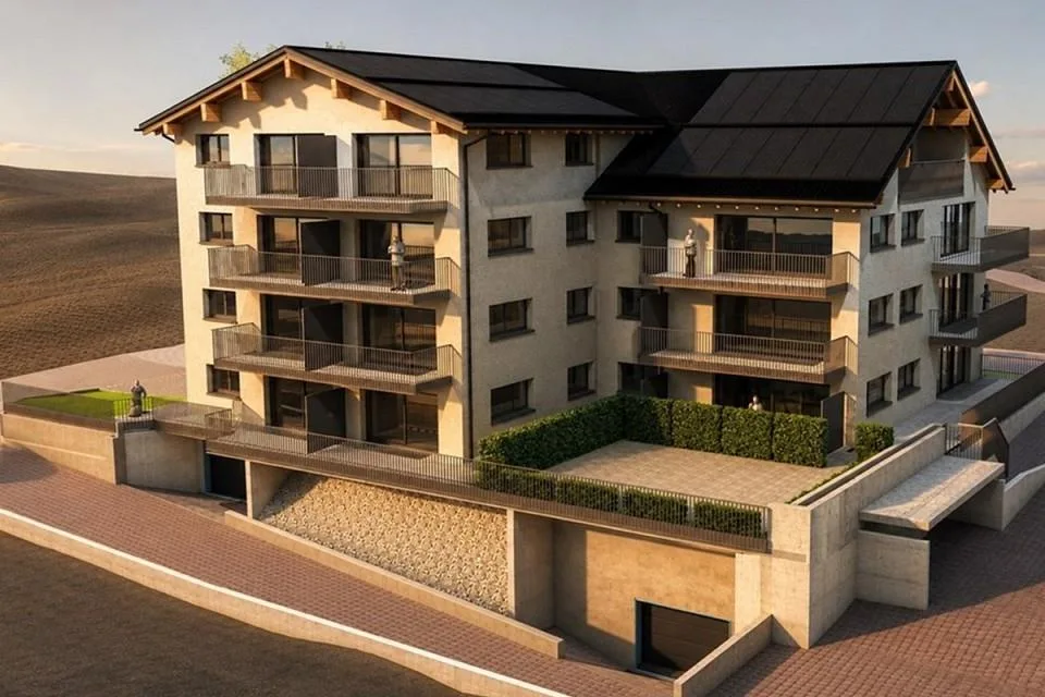 Appartamento nuovo di 3½ locali all'ultimo piano n. 16 Vivere con comfort al Prättigauerhof, Schiers – foto 2 di 4