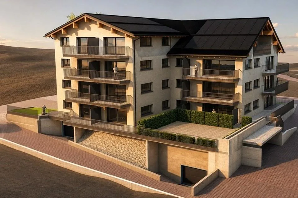 Appartamento nuovo di 2½ locali n. 15, prima occupazione al Prättigauerhof, Schiers – foto 3 di 4