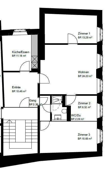 Attraktive 3½-Zimmerwohnung an bevorzugter Lage in der Altstadt – Foto 7 von 7