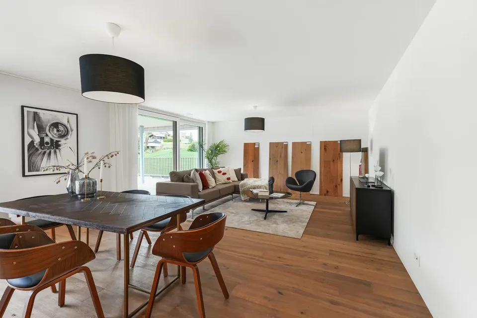 Attikawohnung mit viel Privatsphäre, Blick ins Grüne und 97 m² Terr... – Foto 10 von 13