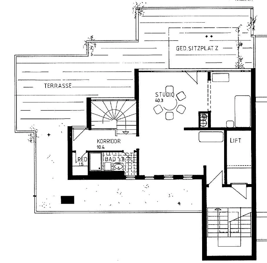 Traumhafte Attika-Maisonette-Wohnung mit fantastischer Aussicht – photo 14 sur 14