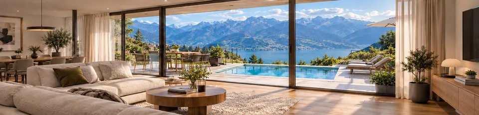 Exklusive Neubau-Einfamilienhäuser mit Pool, Sauna und Seeblick – photo 3 sur 6