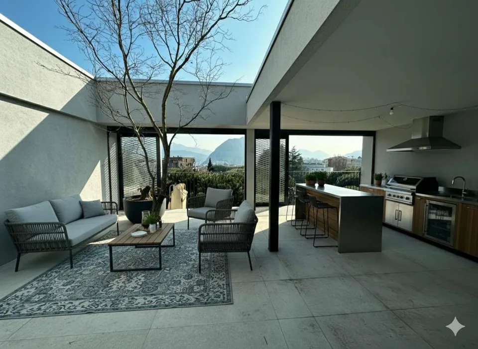 Splendido attico panoramico con ampio terrazzo – Foto 2 von 13