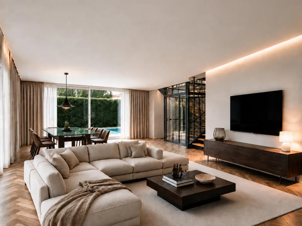 Kilchbergs Split-Level-Highlight: Luxus-Haus mit Pool, Smart-Home &... – Foto 2 von 8