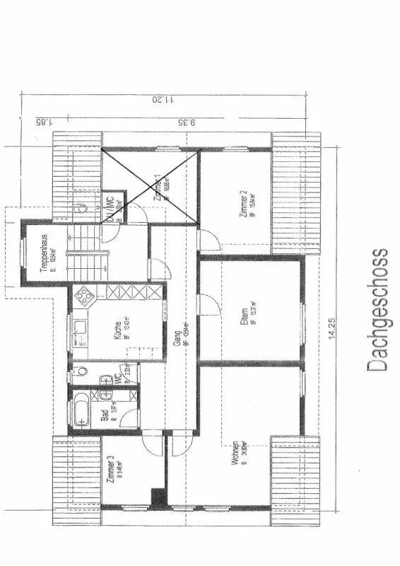 Bright 4½-room apartment with new kitchen and new bathroom – photo 6 of 6