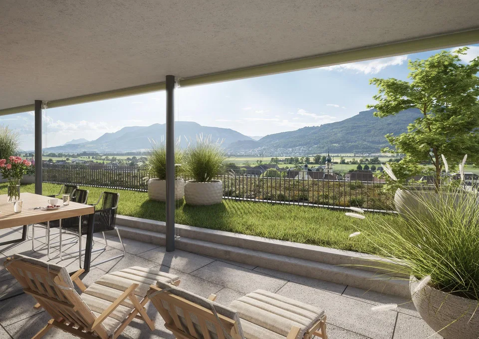 Ihr Zuhause mit Panoramablick - 3.5-Zimmer-Erdgeschosswohnung mit g... – Foto 3 von 3