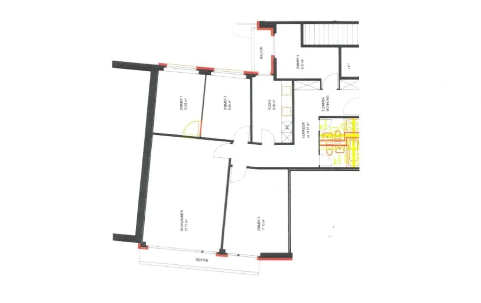 Helle 4.5 Zimmerwohnung im Zentrum von Kreuzlingen – Foto 7 von 7