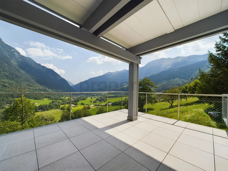 Moderna villa da 7.5 locali con vista panoramica ad Acquarossa - Va... – foto 19 di 21