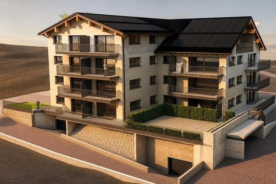 2½-Zimmer-Neubauwohnung Nr. 10 – Erstbezug im Prättigauerhof, Schiers – foto 3 di 4