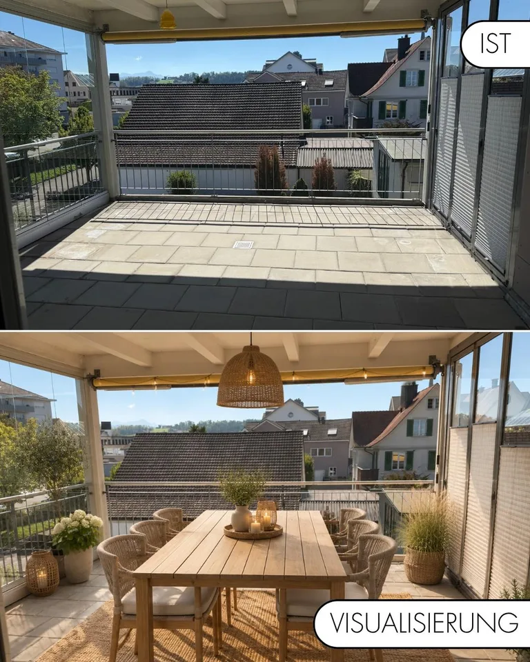 Gepflegte 4.5-Zimmer-Duplex-Maisonette-Wohnung an Toplage in Amriswil – photo 2 of 11