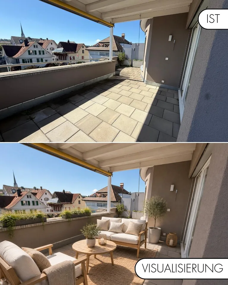Gepflegte 4.5-Zimmer-Duplex-Maisonette-Wohnung an Toplage in Amriswil – photo 5 of 11