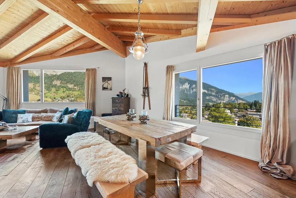 Ferienwohnung in Flims mit Sauna in alpinem Stil – foto 2 di 6