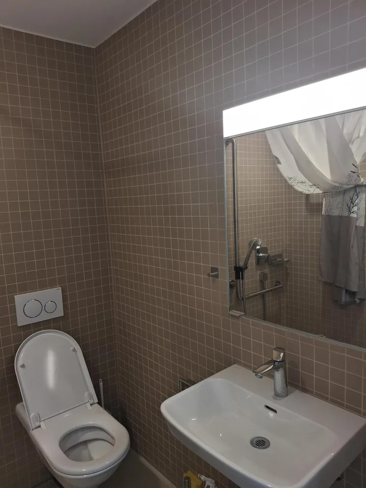 Schöne 1 1/2 Zimmerwohnung mit Balkon und Aussicht – Foto 7 von 7