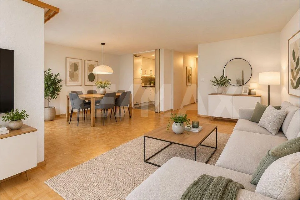 praktische, zentrale, 2½-Zimmer-Gartenwohnung – Foto 3 von 10