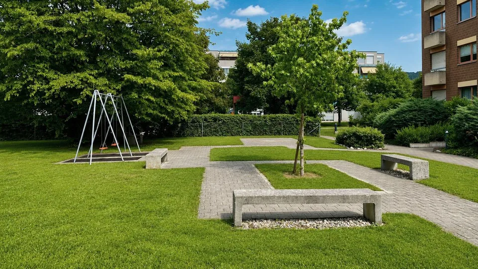 Lichtdurchflutete 4.5-Zimmer-Dachwohnung mit Aussenparkplatz – photo 20 of 23