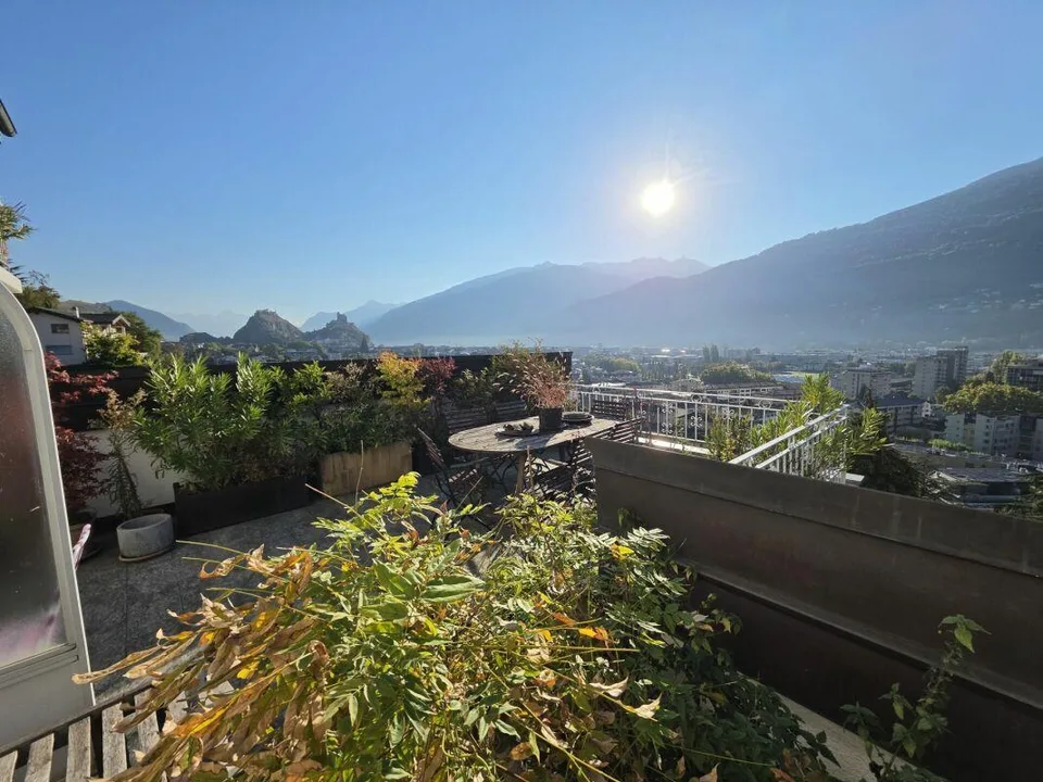 5,5-Zimmer angrenzende Villa + unabhängige Wohnung. Gravelone, Sion – Foto 7 von 9