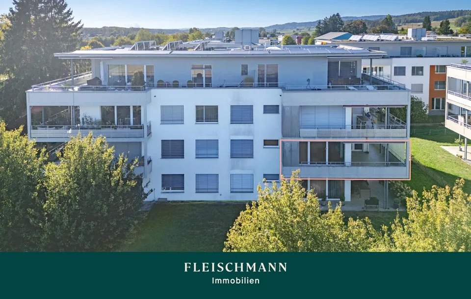 Stilvolle Wohnung mit Blick ins Grüne – Foto 1 von 20