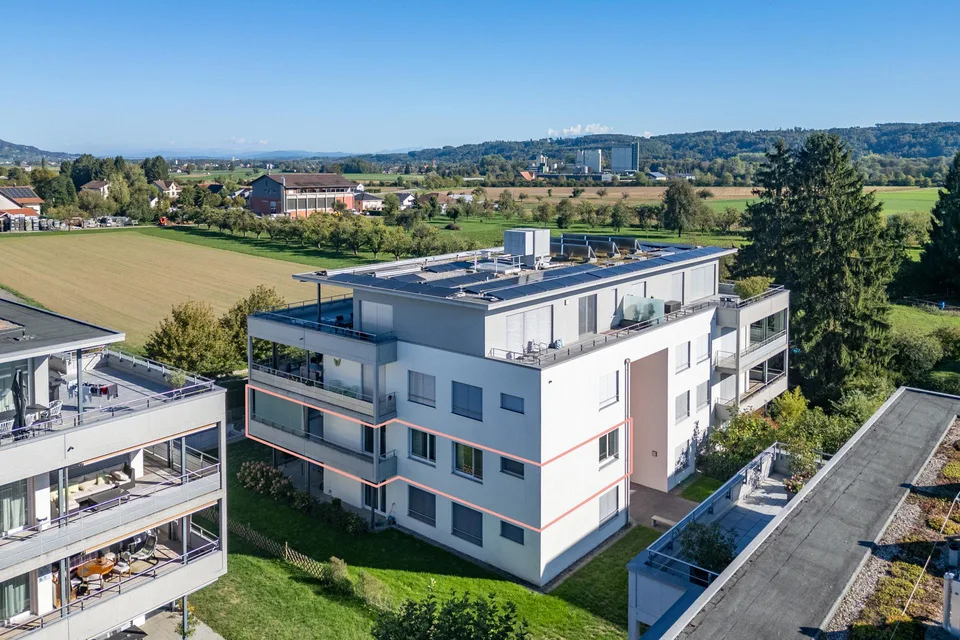 Stilvolle Wohnung mit Blick ins Grüne – Foto 2 von 20
