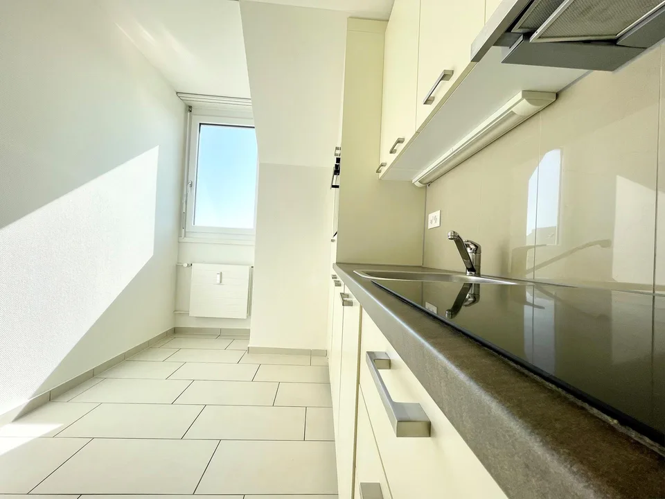 Aussicht über Basel! Moderne 2.5-Zimmer-Maisonette-Dachwohnung 80m2 – photo 8 sur 13