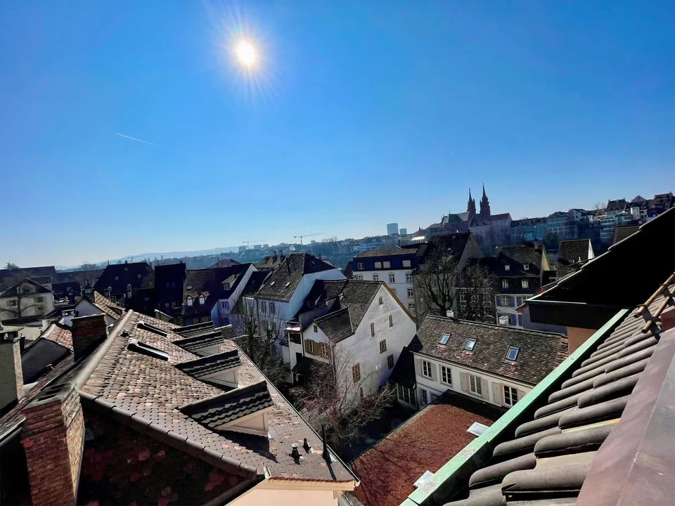 Aussicht über Basel! Moderne 2.5-Zimmer-Maisonette-Dachwohnung 80m2 – photo 6 sur 13