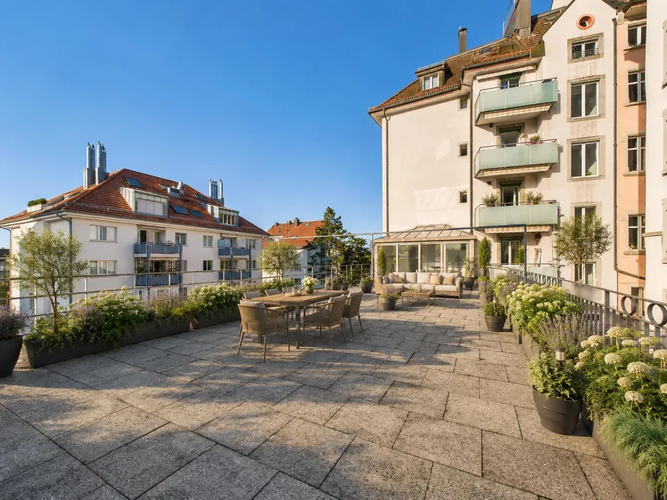 200 m² Terrasse & 18 m² Wintergarten: Wohnen mit aussergewöhnlich v... – foto 16 di 20