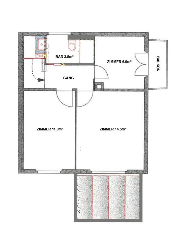 CHARMANTE DOPPELHAUSHÄLFTE MIT SONNENBALKON UND KLEINEM GARTEN – Foto 22 von 27