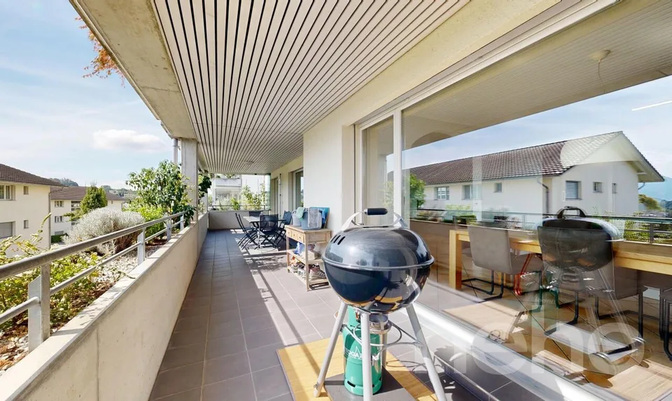 Appartement familial spacieux avec grande terrasse sud à Adligenswil – photo 2 sur 11
