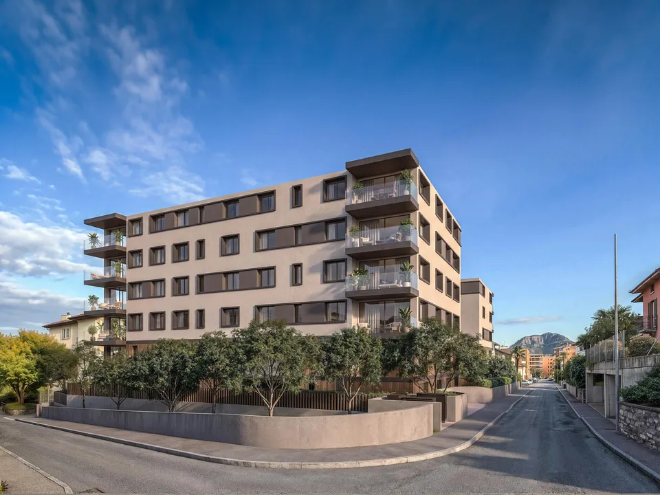 Appartamento vista lago all’ultimo piano a Massagno – Foto 3 von 6