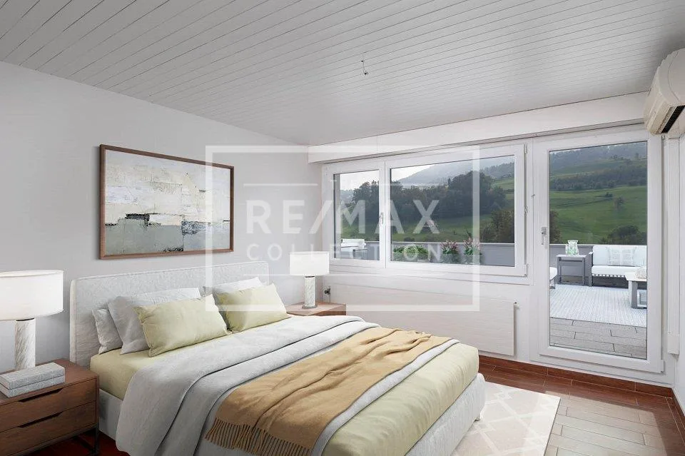 Exklusive 6.5-Zimmer-Terrassen-Wohnung mit herrlicher Aussicht und ... – Foto 10 von 13