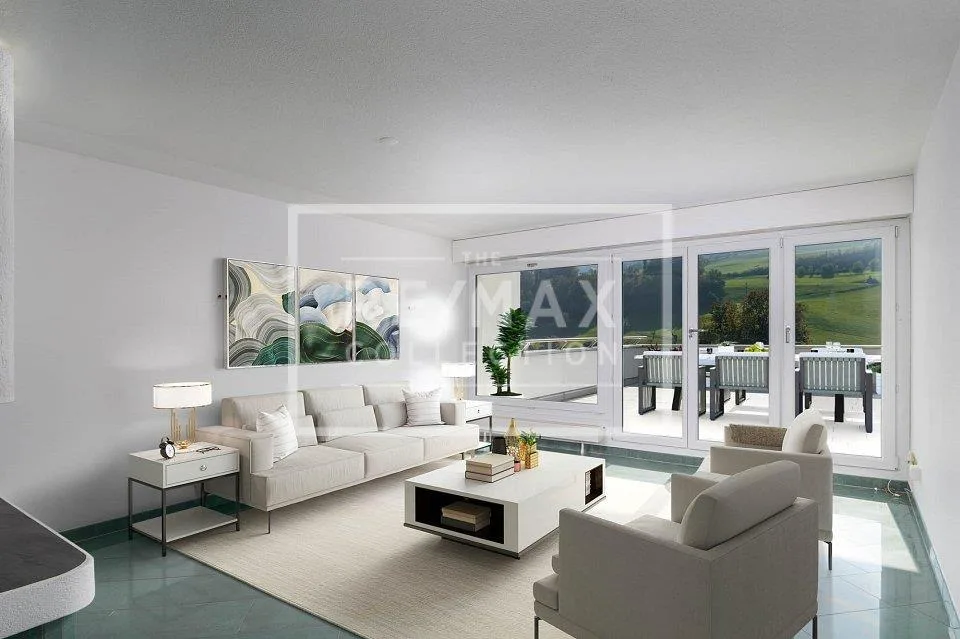 Exklusive 6.5-Zimmer-Terrassen-Wohnung mit herrlicher Aussicht und ... – Foto 6 von 13