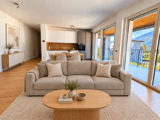 Luminoso appartamento con vista aperta sul verde – Foto 4 von 17