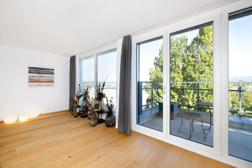 Lachen SZ – Möblierte Attikawohnung – Seesicht Fitness Sauna Terrasse – photo 14 sur 20