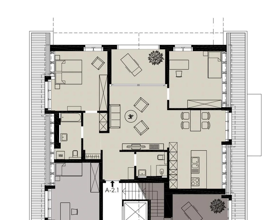 ländlich mit Stadtanschluss leben - moderne 3.5-Zimmerwohnung im 2. OG – Foto 9 von 9