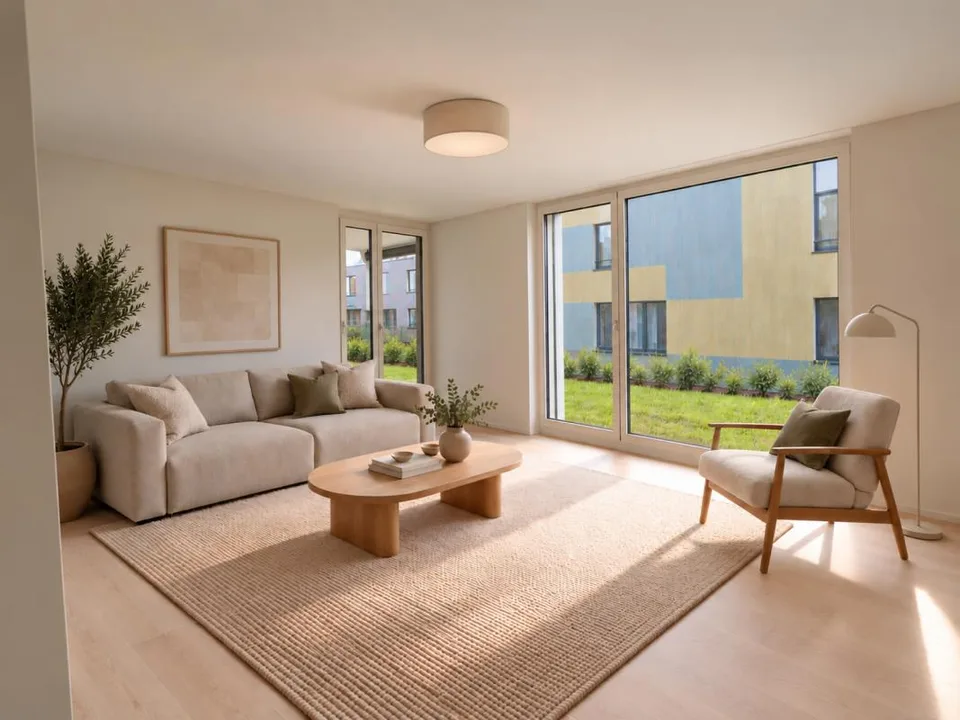 Exclusive 3.5-room garden apartment with spacious 100 m² private garden – photo 3 of 8